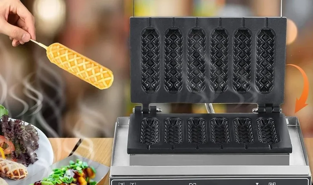 Farklı stick waffle makinelerinin fiyatlarının karşılaştırıldığı tablo ve ürün görselleri.